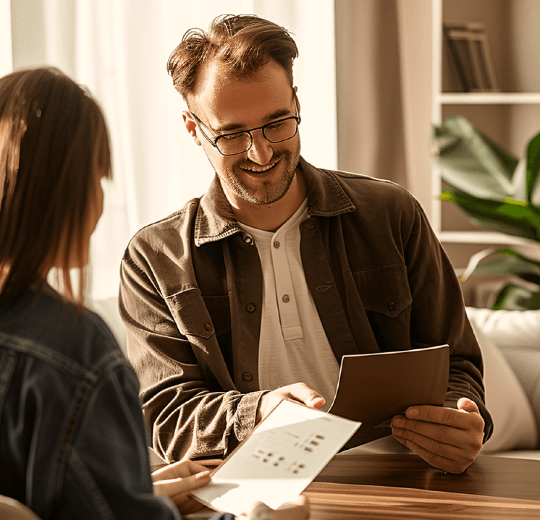 Property management website with listings portal