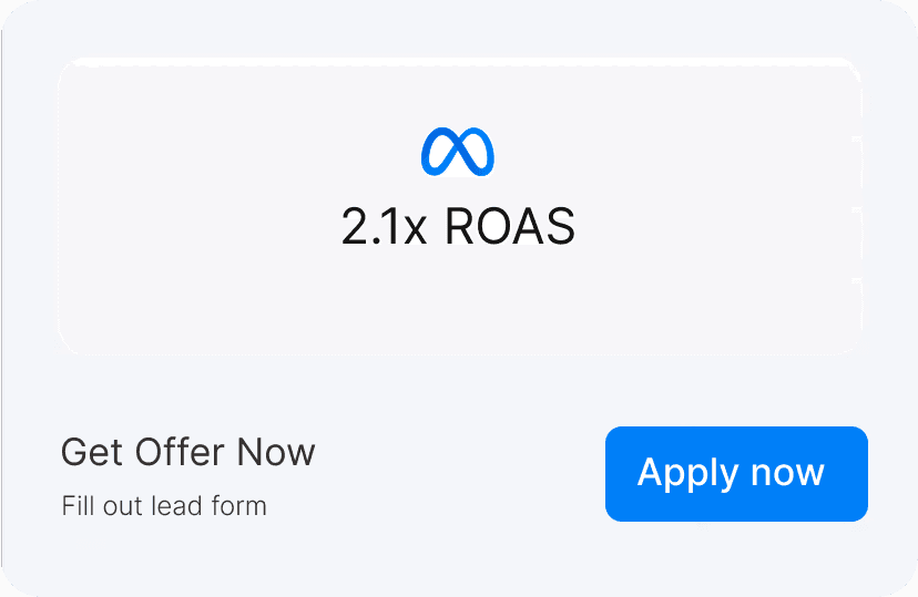 Lead generation agency Meta Ads management - Facebook and Instagram advertising