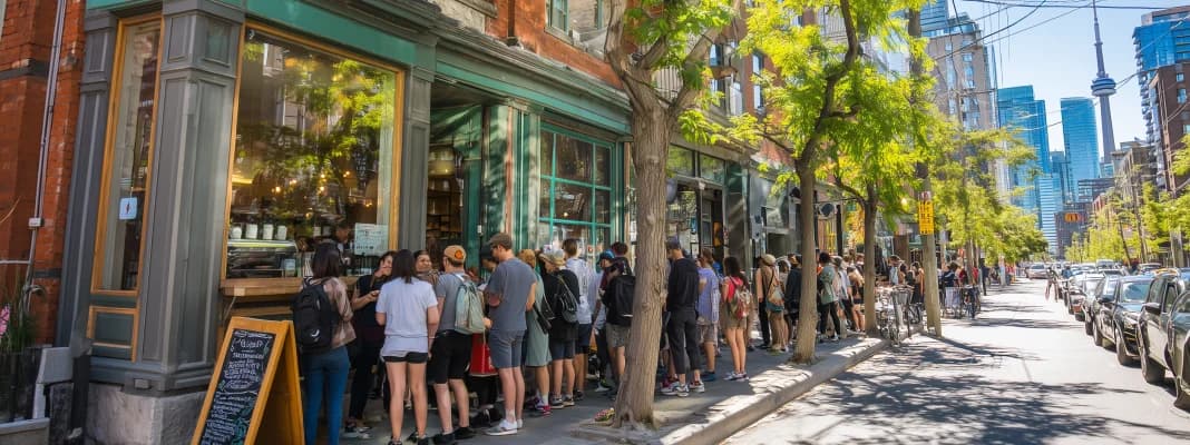 Local SEO map showing ranking positions by location