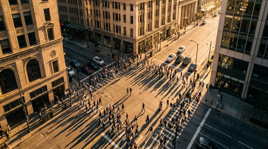 Business analyzing lead generation performance