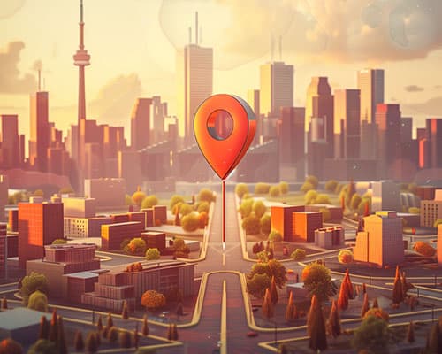 Local SEO strategies for Mississauga businesses showing neighborhood targeting