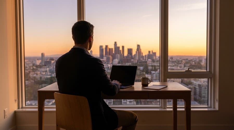 CRM software in action at a modern business