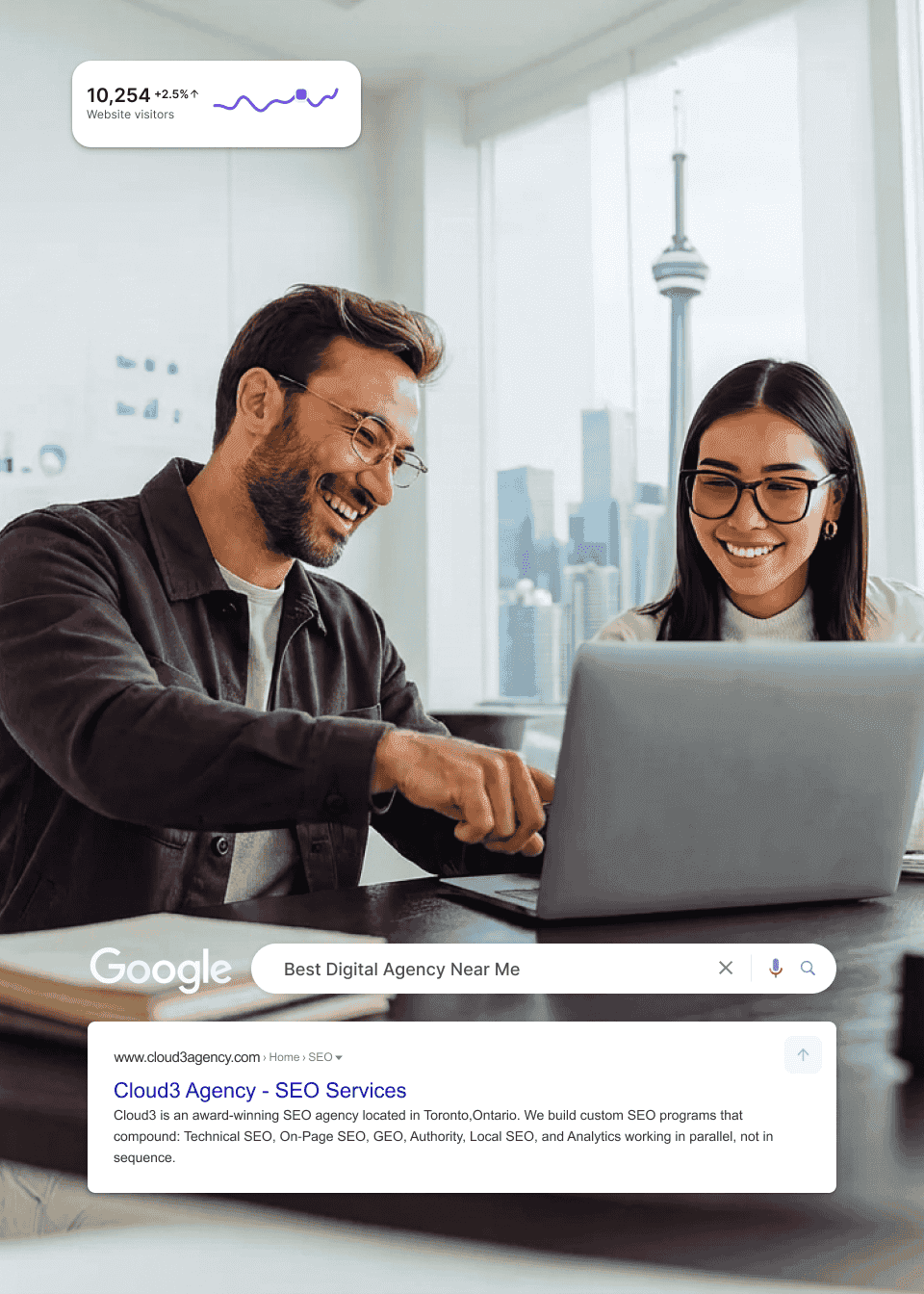 Investment platform interface showing key features