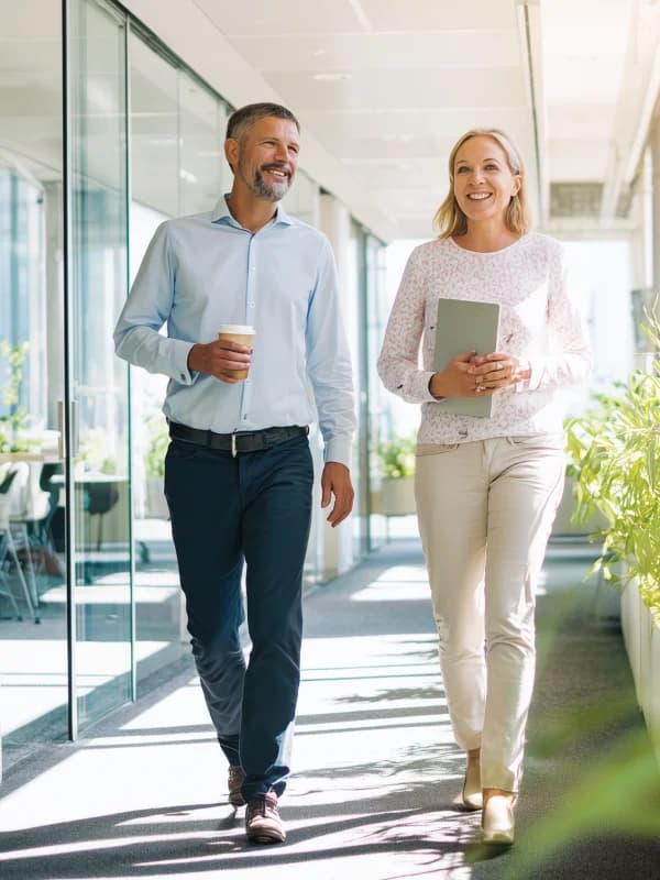 Business automation Automated follow-ups feature illustration