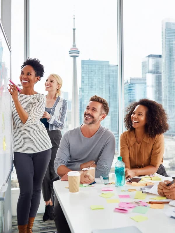 Business automation Customer journey automation feature illustration