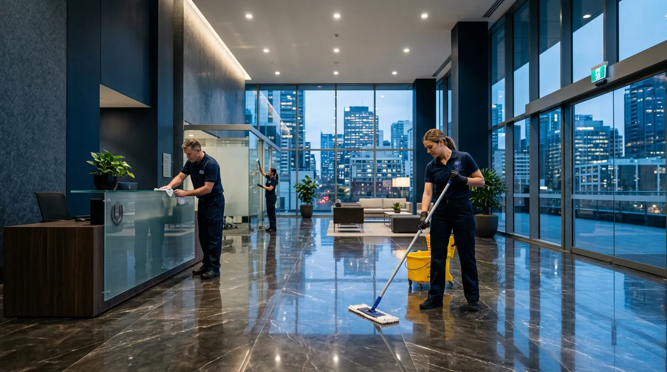 M&J Cleaning Services website and multi-channel marketing results
